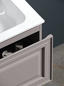 Тумба с раковиной Sancos Very VR100LSM + CN7014 100 для ванной в интернет-магазине Sanbest