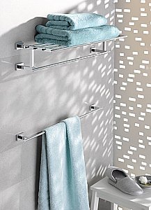 Полотенцедержатель Grohe Essentials Cube New 40509001 купить в интернет-магазине сантехники Sanbest