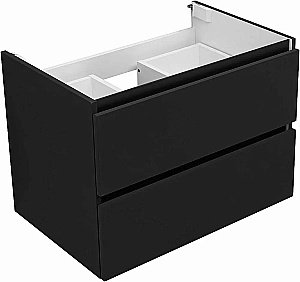 Тумба с раковиной Aquanet Вега 2.0 337954/284027 70 черный для ванной в интернет-магазине Sanbest