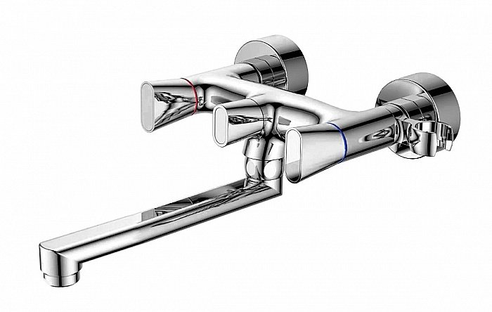 Смеситель для ванны Orange Lotos M32-211cr купить в интернет-магазине сантехники Sanbest