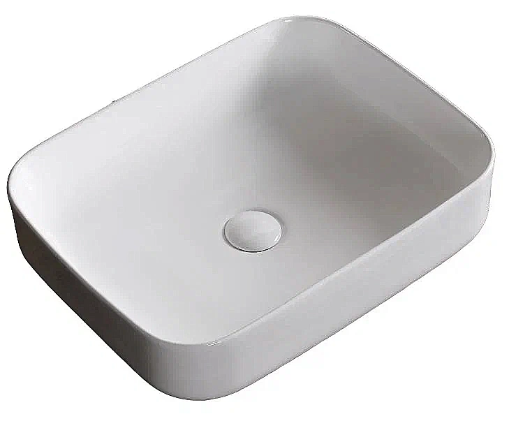 Раковина накладная CeruttiSpa 50 CR0084 белая купить в интернет-магазине Sanbest