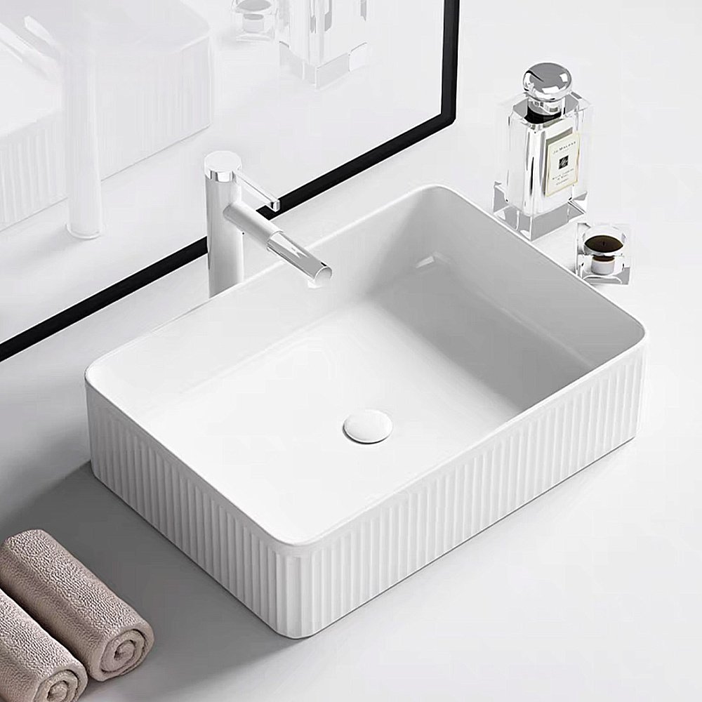 Раковина накладная RGW GS-20 80121020-01 белая купить в интернет-магазине Sanbest