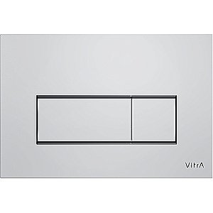 Кнопка для инсталляции Vitra Root Square 740-2380 хром купить в интернет-магазине сантехники Sanbest