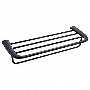 Полка для полотенец Abber NORD AA1554B 60 черная матовая купить в интернет-магазине сантехники Sanbest