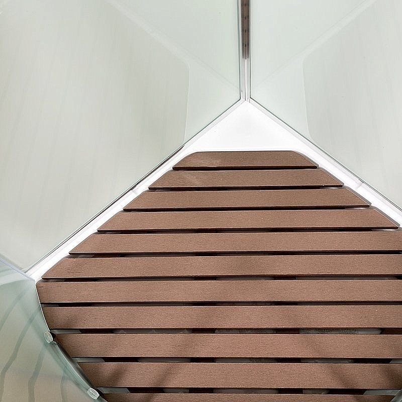 Душевая кабина DTO D80SEL с пультом 80х80 купить в интернет-магазине Sanbest