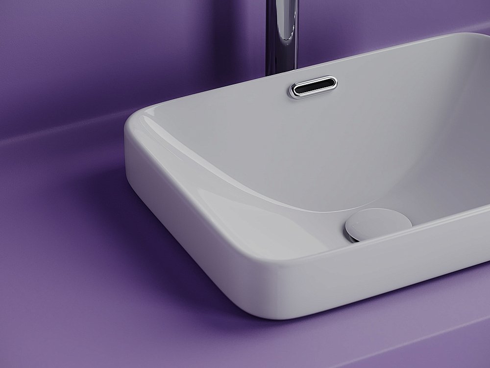 Раковина Ceramica Nova Element CN6078 белая купить в интернет-магазине Sanbest