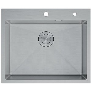 Кухонная мойка D&K 60х45 DKS604504 сатин купить в интернет-магазине сантехники Sanbest