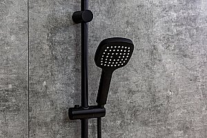 Душевая система Orange O-Shower OW04b черный матовый купить в интернет-магазине сантехники Sanbest