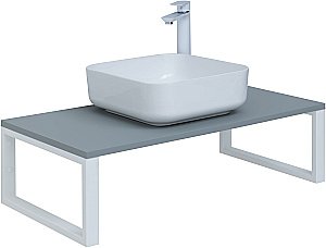 Столешница для раковины Aquanet Арт 90 мисти грин для ванной в интернет-магазине сантехники Sanbest