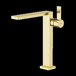 Смеситель для раковины Sancos Linn SC9020BG брашированное золото купить в интернет-магазине сантехники Sanbest