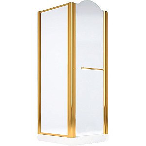 Душевой уголок Migliore Diadema ML.DDM-22.193.TR.DO 90x90 стекло прозрачное/профиль золото купить в интернет-магазине Sanbest