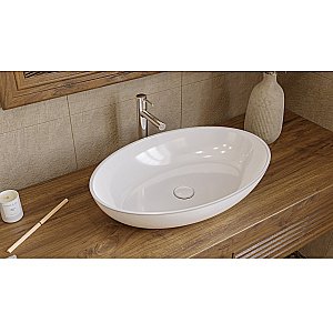 Раковина накладная WhiteCross CITRINE 60 0717.060040.100 белая купить в интернет-магазине Sanbest