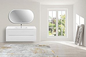 Тумба с раковиной Vincea Mia 1200 G.White для ванной в интернет-магазине Sanbest