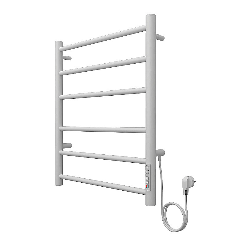 Полотенцесушитель электрический Azario PARMA П6 500х600 AZ10856W белый купить в интернет-магазине сантехники Sanbest