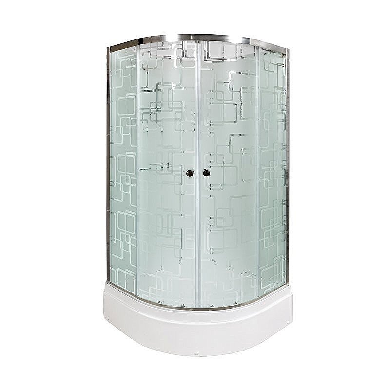 Душевая кабина DTO EM2780NGM 80х80 без крыши с гидромассажем купить в интернет-магазине Sanbest