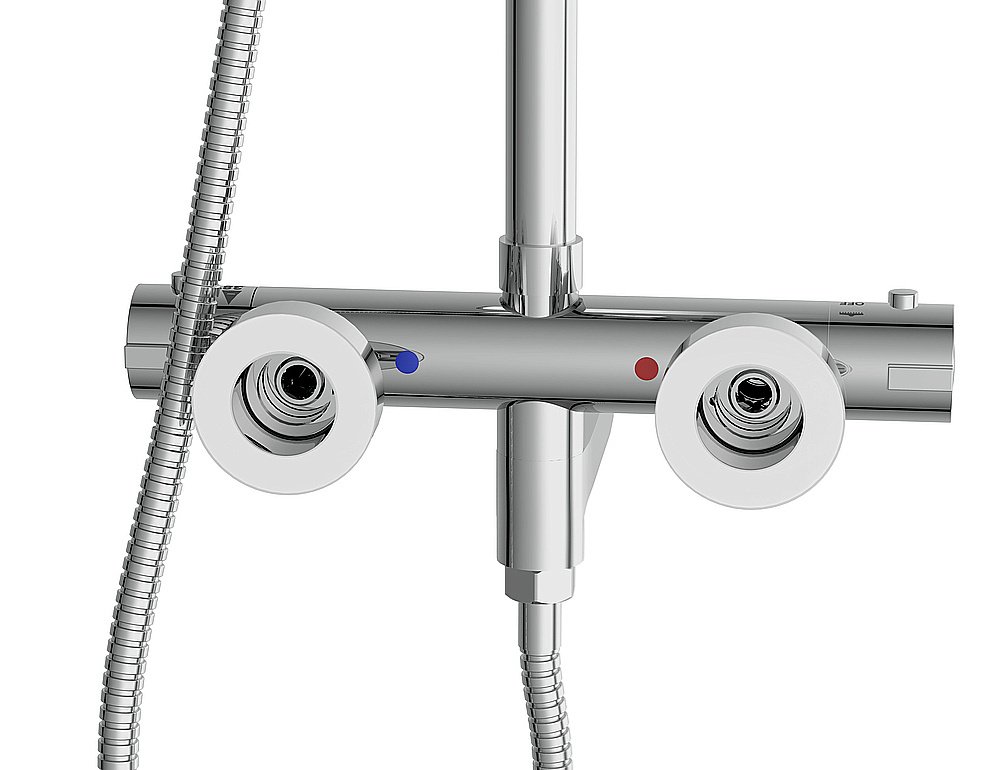 Душевая система Cersanit Vivo 64530 хром купить в интернет-магазине сантехники Sanbest