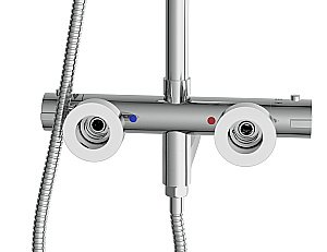 Душевая система Cersanit Vivo 64530 хром купить в интернет-магазине сантехники Sanbest