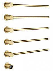 Полотенцесушитель электрический встраиваемый WONZON & WOGHAND HAMBURG, Брашированное золото (WW-AL315-BG) купить в интернет-магазине сантехники Sanbest