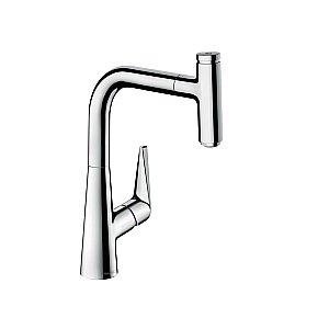 Смеситель для кухни Hansgrohe Talis Select M51 72822000 хром купить в интернет-магазине сантехники Sanbest