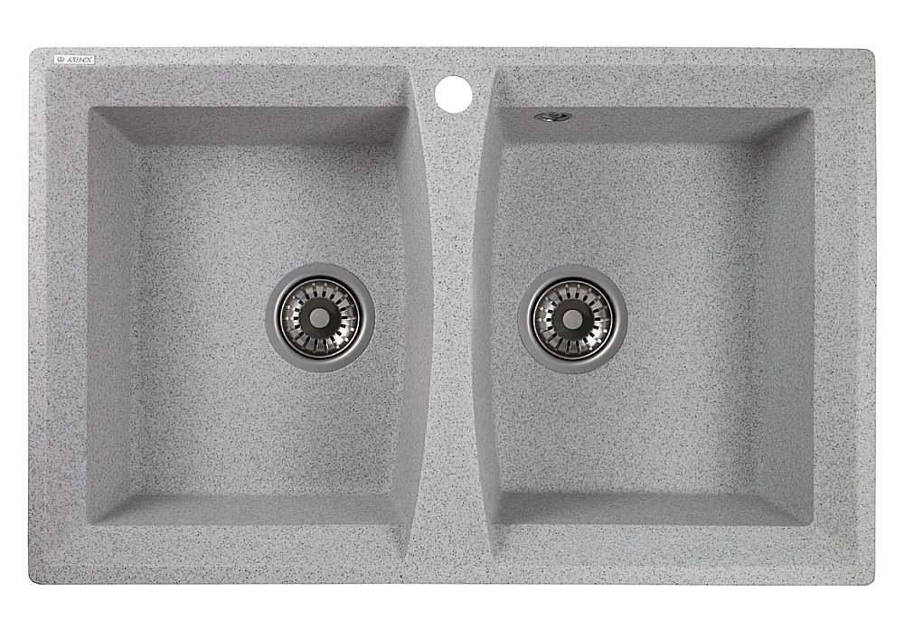 Мойка кухонная Kaiser KM2M-5078 G серая купить в интернет-магазине сантехники Sanbest