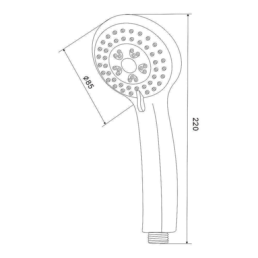 Душевая лейка Olive's D133 купить в интернет-магазине сантехники Sanbest