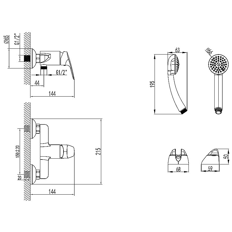 Инсталляция для унитаза Azario AZ-8010-1000 купить в интернет-магазине сантехники Sanbest