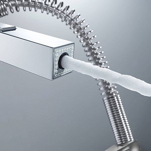 Смеситель для кухни Grohe Eurocube 31395000 хром купить в интернет-магазине сантехники Sanbest