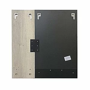 Зеркало со шкафом Comforty Бонн 00-00008473 75 графит/дуб дымчатый в ванную от интернет-магазине сантехники Sanbest