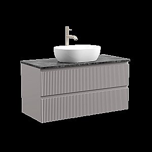 Тумба с раковиной Sancos SNOB R 100 со столешницей, Doha Soft для ванной в интернет-магазине Sanbest