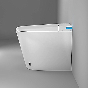 Унитаз приставной Grossman Smart GR-PR-5702 белый глянцевый, с крышкой микролифт купить в интернет-магазине Sanbest