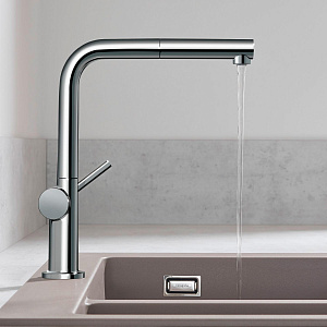 Смеситель для кухни Hansgrohe Talis M54 72808000 хром купить в интернет-магазине сантехники Sanbest