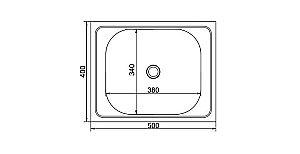 Мойка кухонная MIXLINE ML 527962 хром купить в интернет-магазине сантехники Sanbest