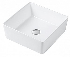 Раковина накладная Orange 39 B02-385w белая купить в интернет-магазине Sanbest