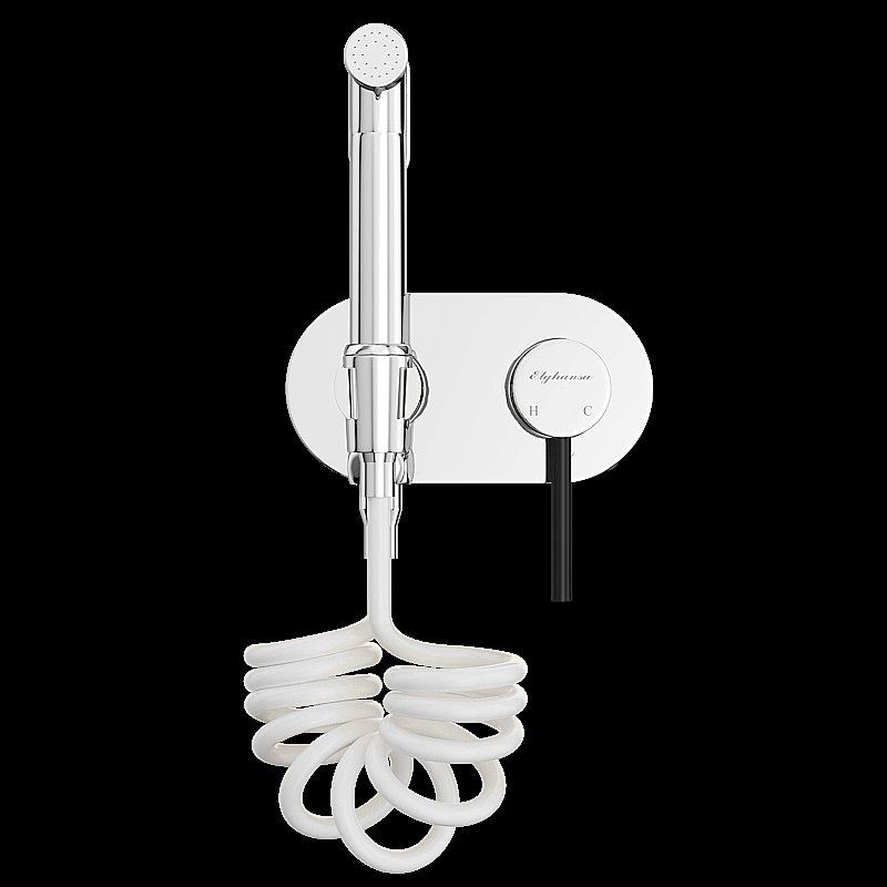 Гигиенический душ Elghansa 12R0827B (Set-53) хром купить в интернет-магазине сантехники Sanbest