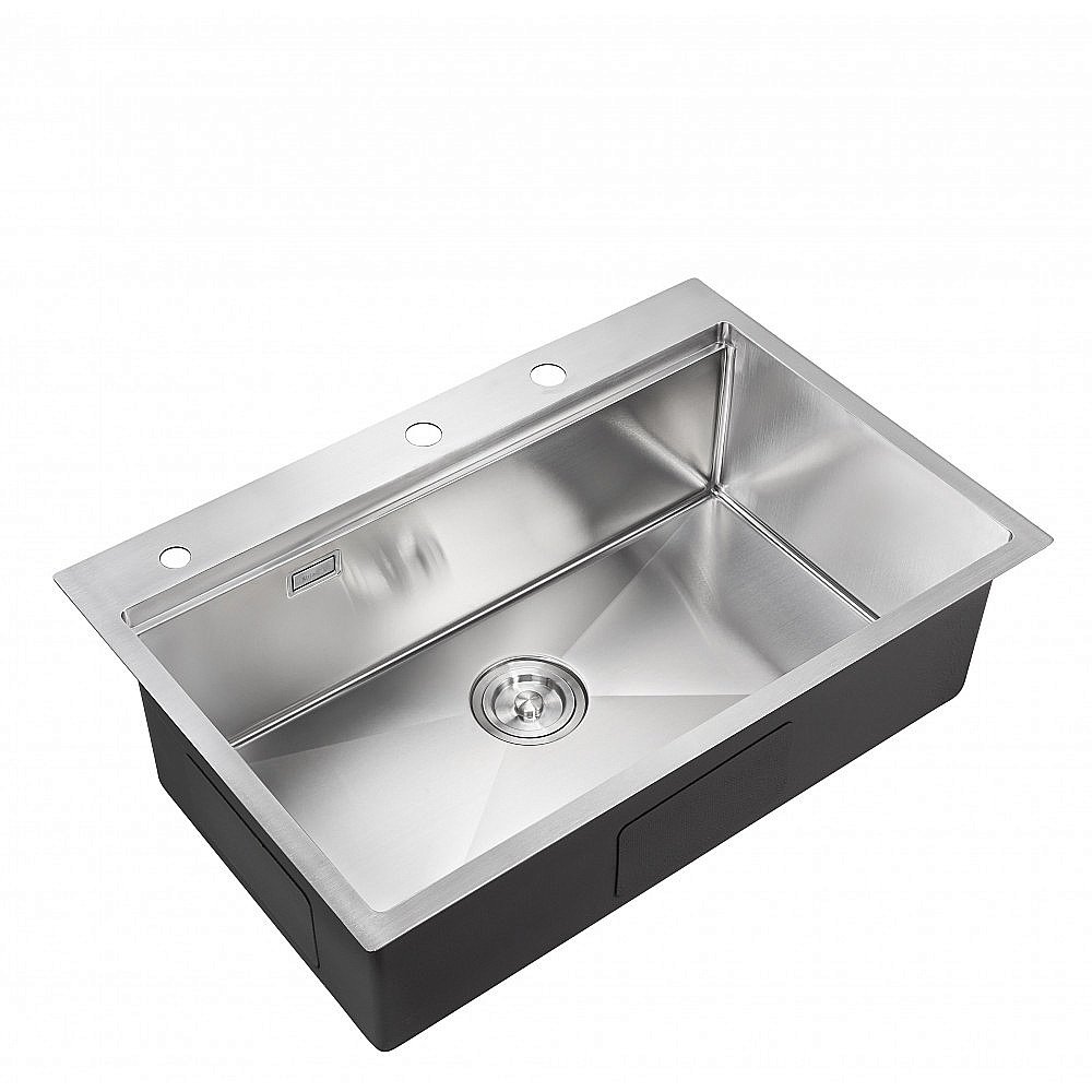 Мойка кухонная Milacio Denia 75 Steel MC.77420 нержавеющая сталь купить в интернет-магазине сантехники Sanbest