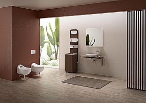 Раковина Creavit Foglia 44,5 FG145-0000 белая купить в интернет-магазине Sanbest