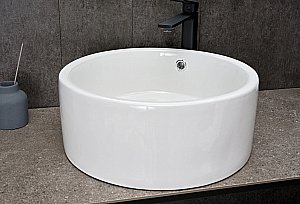 Раковина накладная Gid Esfera 41,5 N9130 51212 белая купить в интернет-магазине Sanbest