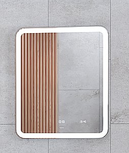 Зеркало LED VIGO Grani (Bora) Luxe z.GRI.80 в ванную от интернет-магазине сантехники Sanbest