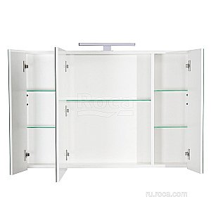 Зеркальный шкаф Roca Etna 857305806 100 белый глянец купить в интернет-магазине сантехники Sanbest