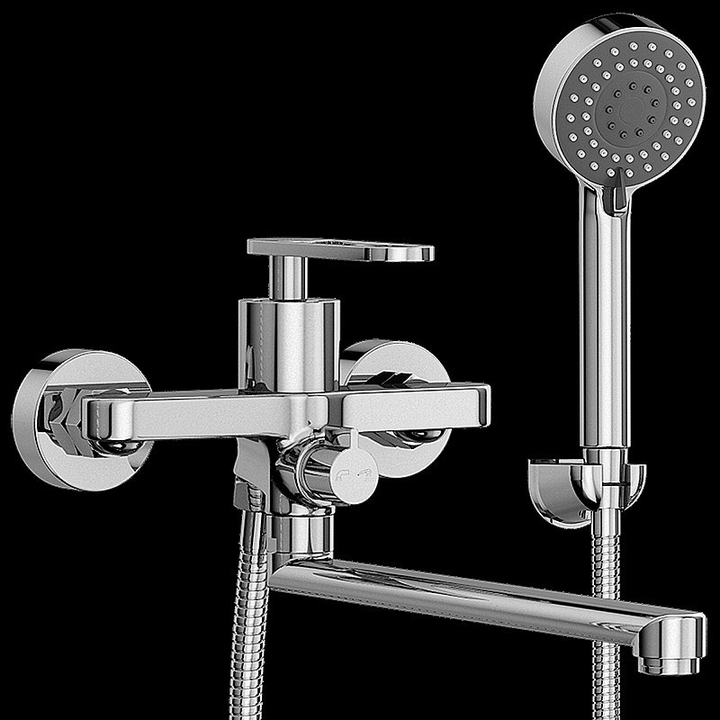 Смеситель для ванны Elghansa Darrel 5305050 хром купить в интернет-магазине сантехники Sanbest