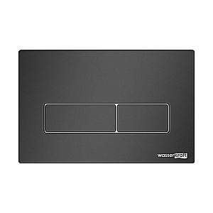 Инсталляция для унитаза WasserKraft Aller 10 10TLT.010.ME.MB03 с черной матовой кнопкой купить в интернет-магазине сантехники Sanbest