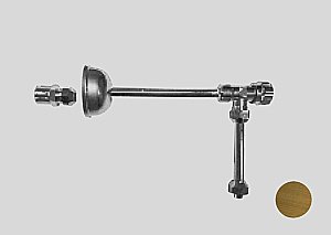 Угловой кран Kerasan Retro 757293 Бронза купить в интернет-магазине сантехники Sanbest