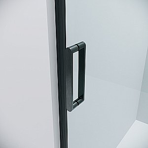 Душевая дверь Grossman Classic 110 100.K33.04.110.42.00 стекло прозрачное/профиль графит сатин купить в интернет-магазине Sanbest