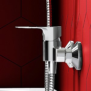 Смеситель для душа Dorff Prime New D4010200 хром купить в интернет-магазине сантехники Sanbest