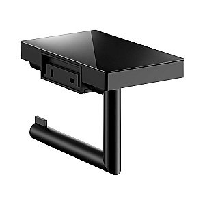 Держатель для туалетной бумаги KEUCO REVA 12873379000 черный матовый купить в интернет-магазине сантехники Sanbest