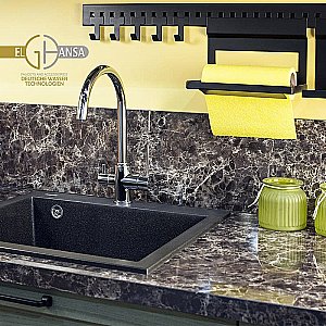 Смеситель для кухни Elghansa Kitchen Pure Water 56B5216 хром купить в интернет-магазине сантехники Sanbest