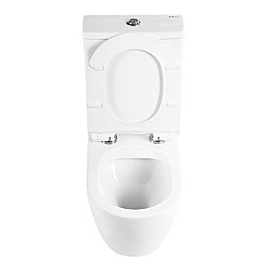 Унитаз-компакт BelBagno SFERA-R BB2141CPR-BB2141T безободковый, с бачком купить в интернет-магазине Sanbest