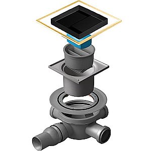 Душевой трап Pestan Confluo Standard 13000125 золото купить в интернет-магазине Sanbest