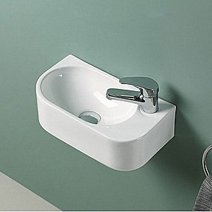 Раковина подвесная Vincea 40 VBS-506 белая купить в интернет-магазине Sanbest