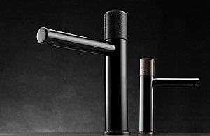 Смеситель для раковины Bronze de Luxe Avantgarde 2010H черный купить в интернет-магазине сантехники Sanbest